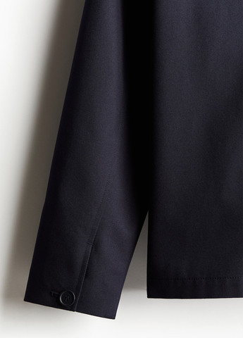 Темно-синя демісезонна куртка куртка-піджак H&M