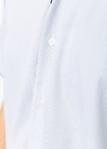 Светло-голубой кэжуал рубашка однотонная Ager