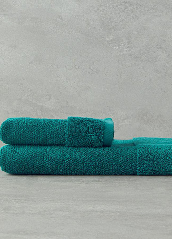 English Home полотенце для лица, 50х80 см однотонный зеленый производство - Турция