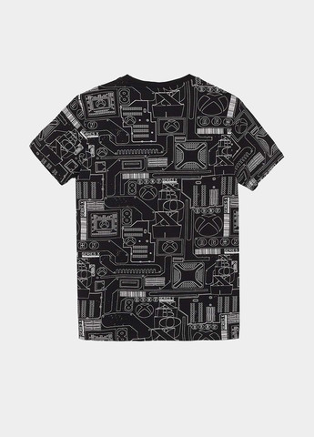 Черная летняя футболка OVS