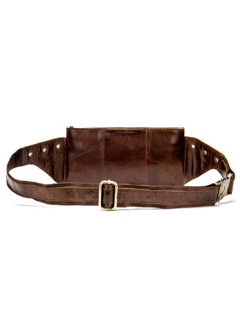 Мужская кожаная сумка-бананка 23,5х13х3 см Vintage (252130491)