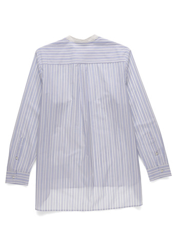 Светло-лиловая кэжуал рубашка в полоску Seidensticker