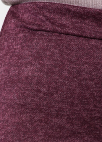 Бордовая кэжуал однотонная юбка Garne миди