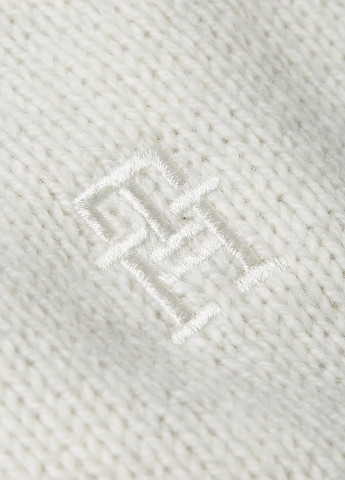 Белый зимний свитер Tommy Hilfiger