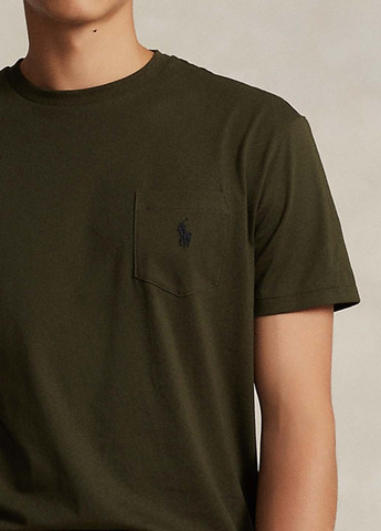 Хакі (оливкова) футболка Ralph Lauren