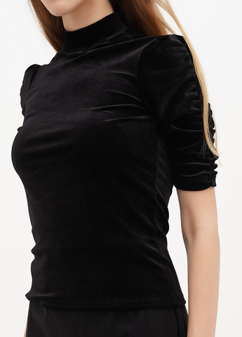 Чёрная блуза Monki