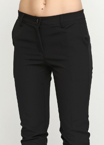 Черные кэжуал демисезонные брюки Y.TWO Jeans