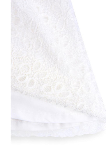 Коричнева футболка з гіпюрного фігурної спідницею (8302-104g-beige) Breeze (205765844)