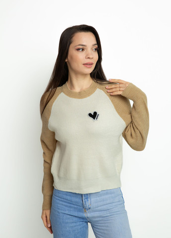 Комбинированный демисезонный джемпер джемпер Time of Style