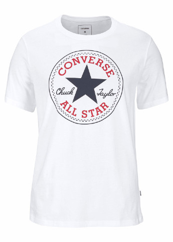 Белая футболка Converse