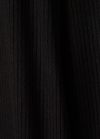 Черное кэжуал платье H&M однотонное