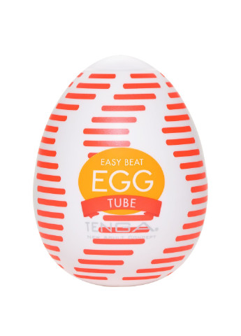 Мастурбатор-яйцо Egg Tube, рельеф с продольными линиями Tenga (254738057)