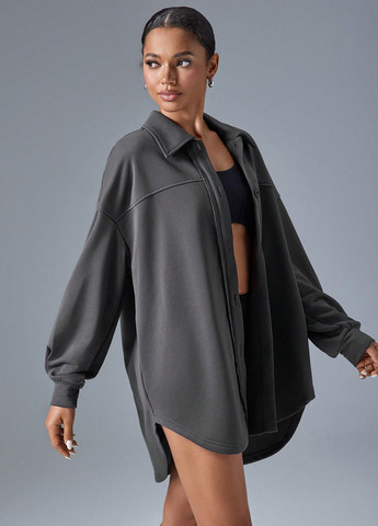 Куртка-сорочка SHEIN (332389204)