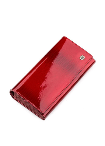 Кошелек ST Leather Accessories градиент красный кэжуал
