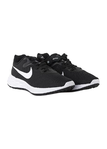 Чорні кросівки dc8992-003 демісезон Nike Revolution 6 FlyEase Next Nature