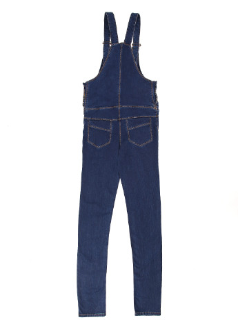 Комбінезон для вагітних Cemifa комбінезон-брюки однотонний синій джинсовий бавовна