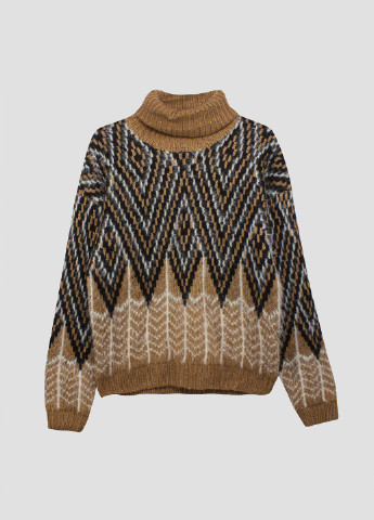 Комбинированный демисезонный свитер myMO