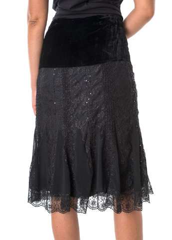 Черная однотонная юбка Tuzzi