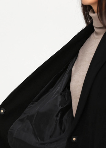 Черное демисезонное Пальто однобортное Vero Moda