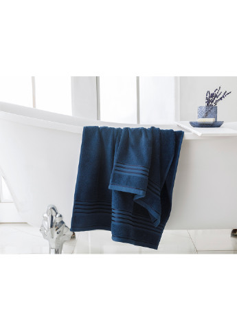English Home полотенце (2 шт.) однотонный синий производство - Турция
