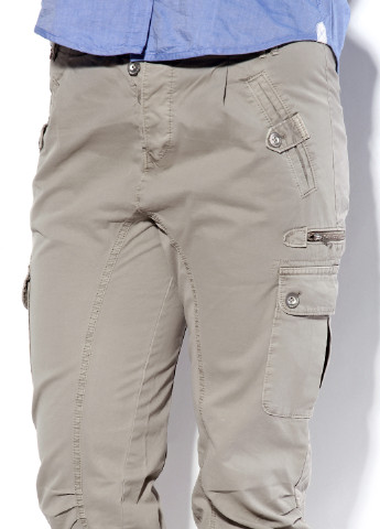 Светло-серые кэжуал демисезонные брюки Marc O'Polo