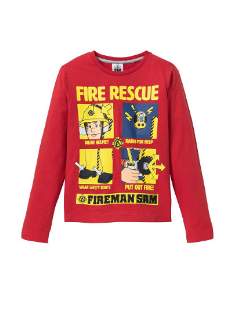 Комбинированный демисезонный комплект (лонгслив, штаны) Fireman Sam