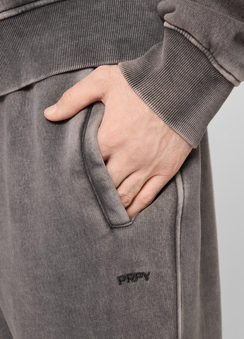 Серые спортивные, кэжуал демисезонные джоггеры брюки PRPY