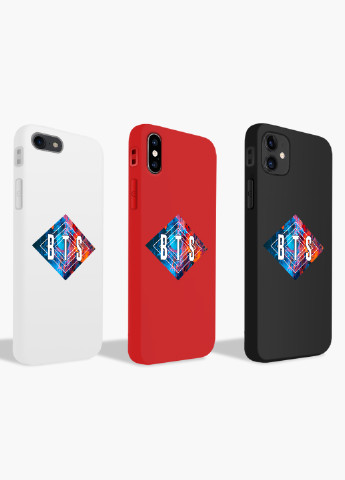 Чехол силиконовый Apple Iphone X БТС (BTS) (6129-1062) MobiPrint (219347585)