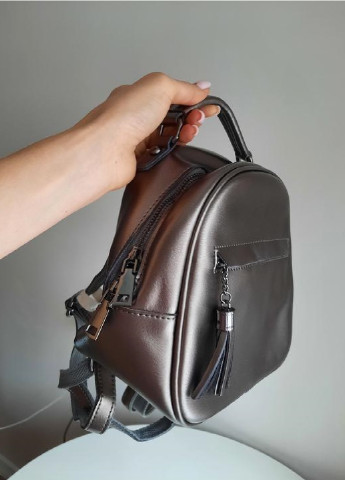 Шкіряний-сумка-рюкзак міні Vishnya (255065827)