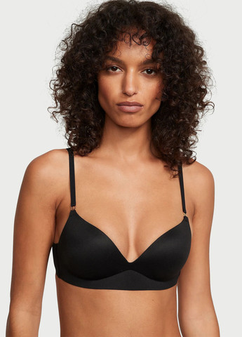 Чорний демісезонний комплект (бюстгальтер, трусики) Victoria's Secret