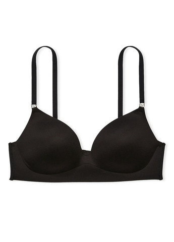 Чорний демісезонний комплект (бюстгальтер, трусики) Victoria's Secret