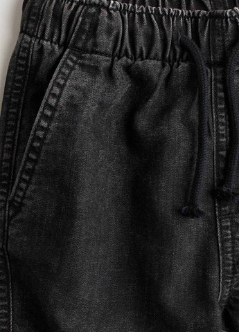 Темно-серые демисезонные джоггеры джинсы H&M