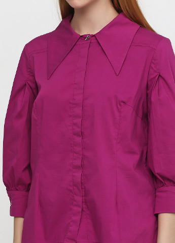 Фуксиновая демисезонная блуза Oblique