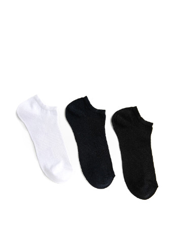 Шкарпетки (3 пари) KOTON однотонні комбіновані повсякденні