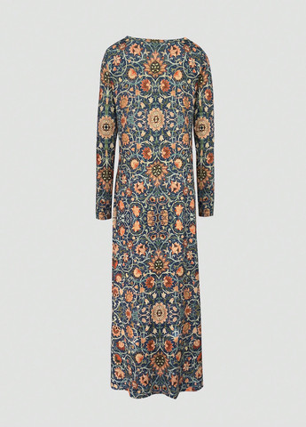 Комбінована кежуал сукня а-силует SHEIN з квітковим принтом