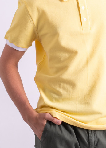 Серая футболка-футболка поло мужская для мужчин TvoePolo однотонная