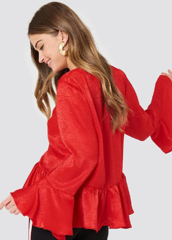 Червона демісезонна блуза Rut & Circle