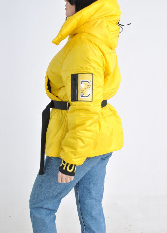 Жовта демісезонна куртка Fashion Club