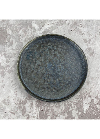 Тарелка Космос JM-1535-B 21 см серая Olens (253614799)