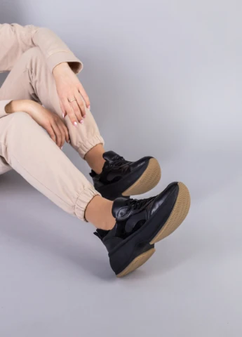 Кроссовки ShoesBand Brand чёрные демисезоны (253915723)