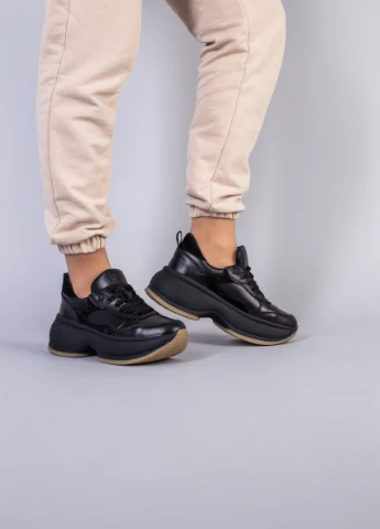 Кроссовки ShoesBand Brand чёрные демисезоны (253915723)