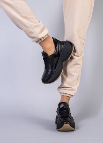 Кроссовки ShoesBand Brand чёрные демисезоны (253915723)