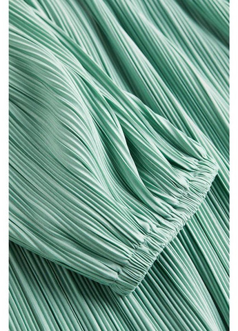 М'ятна кежуал сукня в стилі армпір H&M однотонна