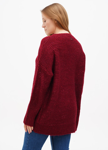 Бордовый демисезонный свитер джемпер S.Oliver