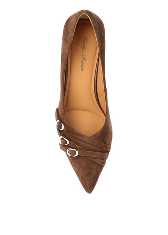 LEDY MARCIA Туфли лодочки коричневый з натуральная замша, китай — демисезон (327609399)