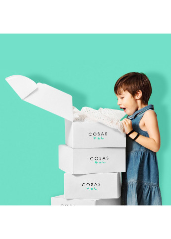 Комплект дитячої постільної білизни на резинці Dots Color Sky 110х140 см (4822052082096) Cosas (252029572)