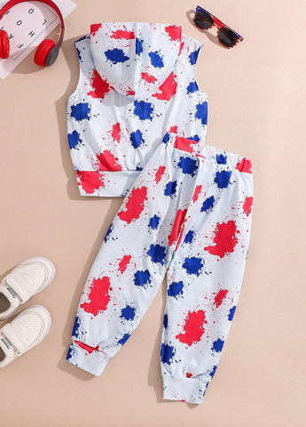 Комбінований демісезонний костюм (худи, штани) брючний SHEIN