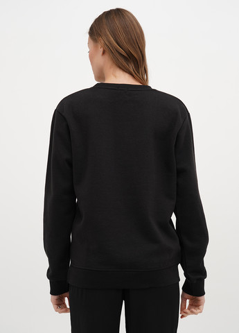 Чорний світшот Nasty Gal однотонний без декору (304771572)