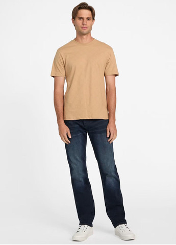 Світло-коричнева футболка Guess