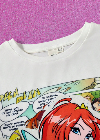 Белая летняя футболка SHEIN